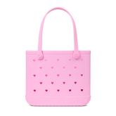 Baby Bogg Bag - Cut Out Heart Pink Taffy