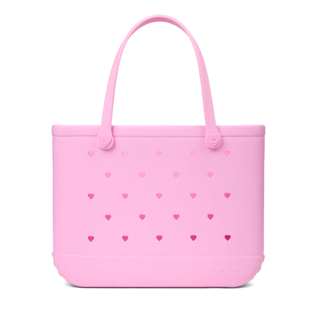 Original Bogg Bag - Cut Out Heart Pink Taffy
