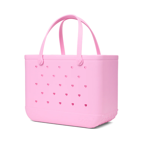 Original Bogg Bag - Cut Out Heart Pink Taffy