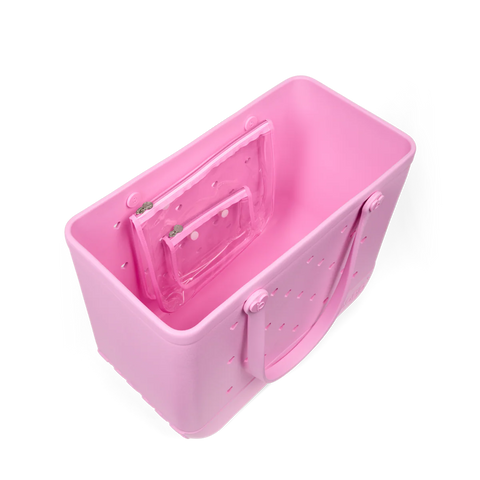 Original Bogg Bag - Cut Out Heart Pink Taffy