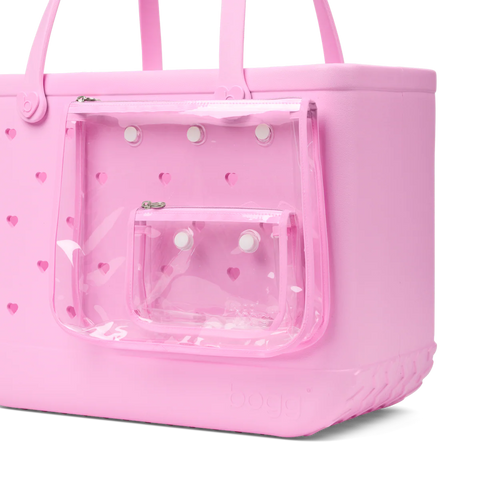 Original Bogg Bag - Cut Out Heart Pink Taffy