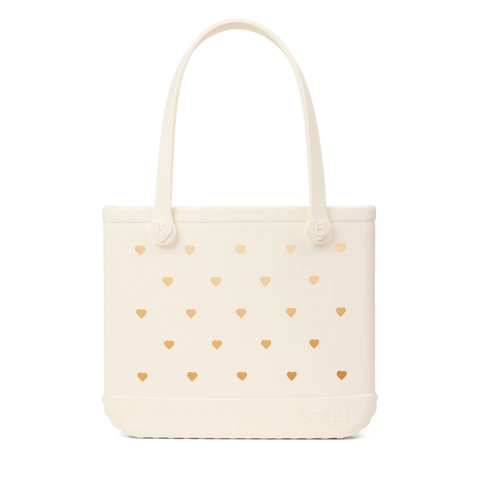 Baby Bogg Bag - Cut Out Heart Coconut