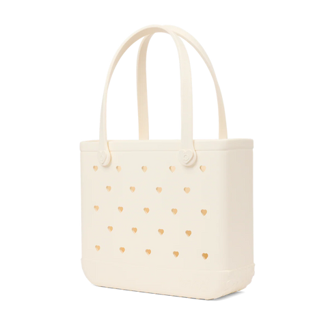 Baby Bogg Bag - Cut Out Heart Coconut
