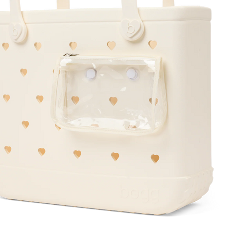 Baby Bogg Bag - Cut Out Heart Coconut