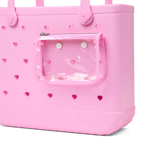 Baby Bogg Bag - Cut Out Heart Pink Taffy