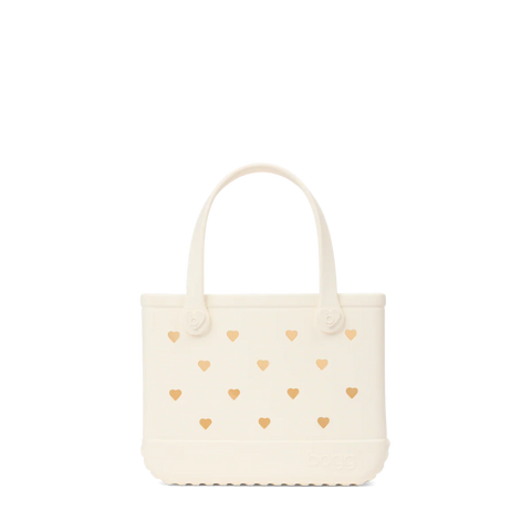 Bitty Bogg Bag - Cut Out Heart Coconut