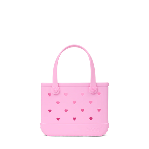 Bitty Bogg Bag - Cut Out Heart Pink Taffy