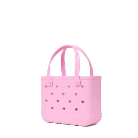 Bitty Bogg Bag - Cut Out Heart Pink Taffy