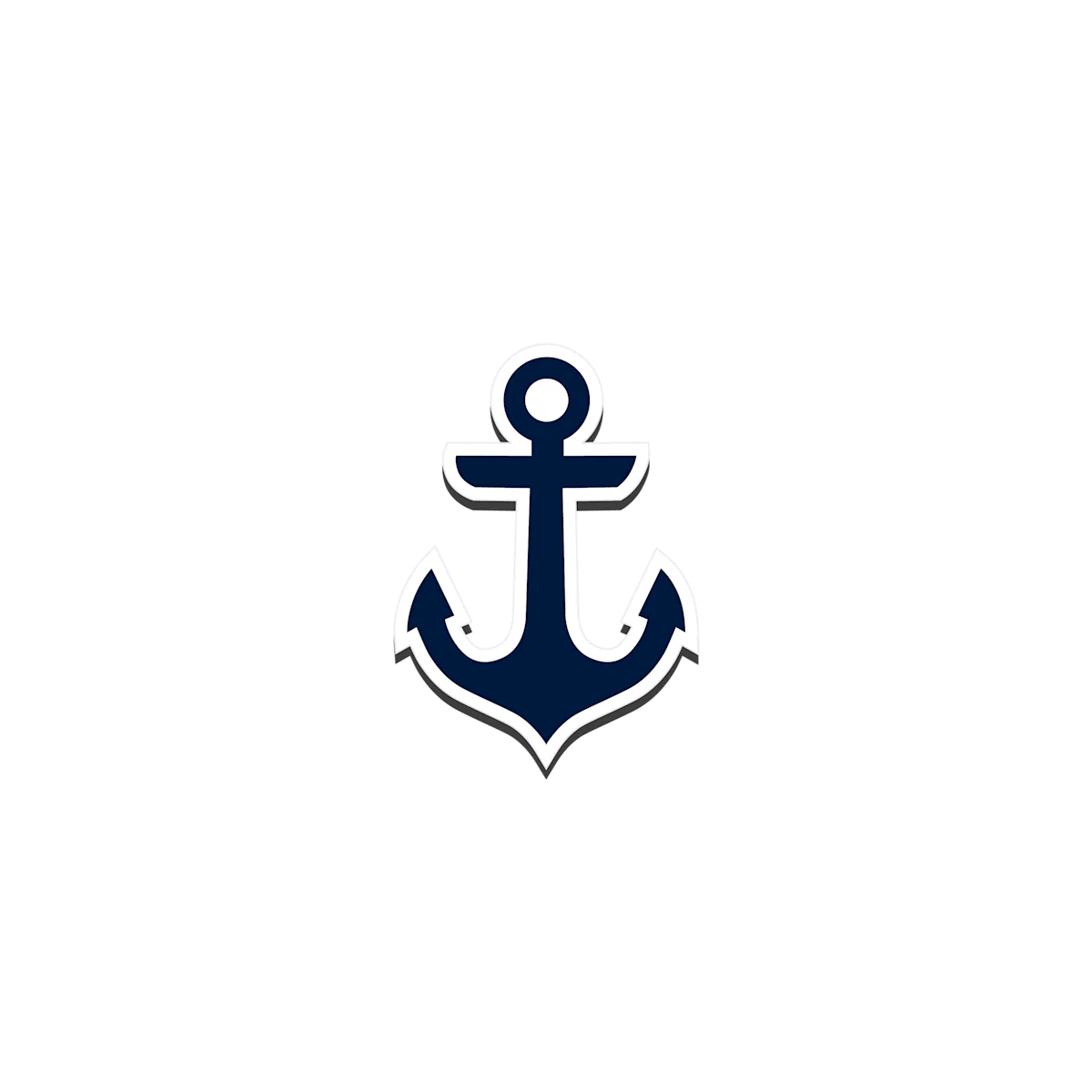 Bogg Bit - Navy Anchor