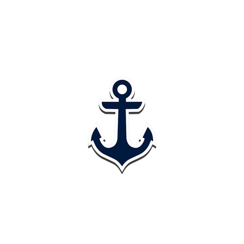 Bogg Bit - Navy Anchor