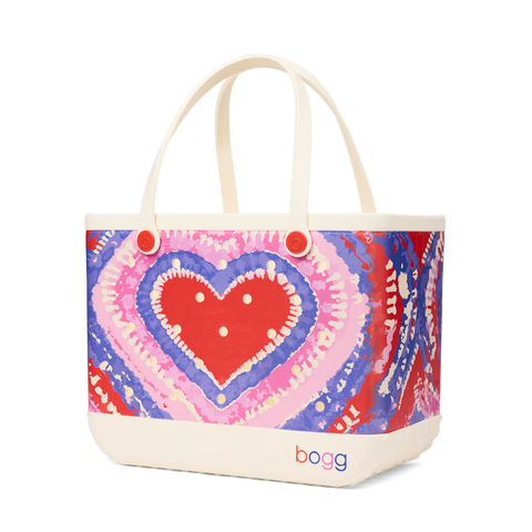 Original Bogg Bag - Dye-licious Heart Buoy Red