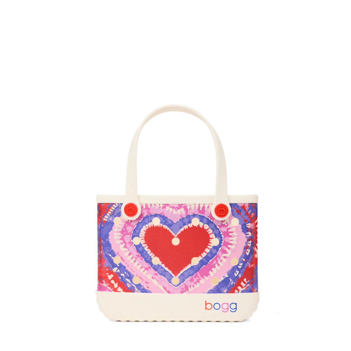 Bitty Bogg Bag - Dye-licious Heart Buoy Red