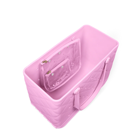 Original Bogg Bag - Quilted Pink Taffy