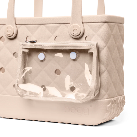 Bitty Bogg Bag - Quilted Freshly Pressed Linen