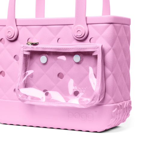 Bitty Bogg Bag - Quilted Pink Taffy