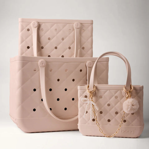 Bitty Bogg Bag - Quilted Freshly Pressed Linen