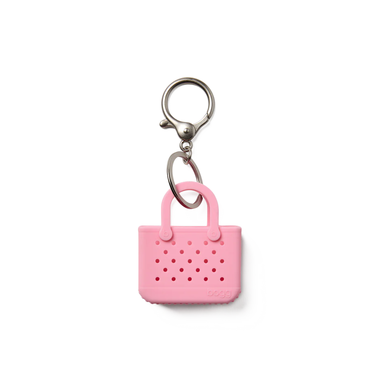 Tiny Tote Keychain - Blowing Pink Bubbles