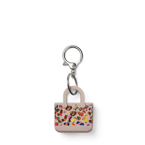 Tiny Tote Keychain - Neon Jungle