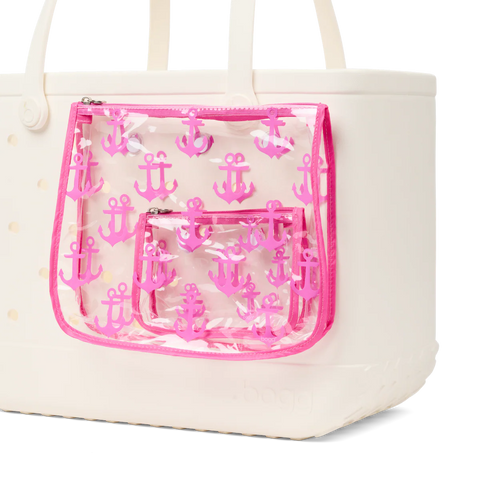 Bogg® Bag Decorative Insert - Anchor (Pink)