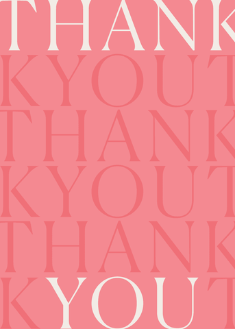 Bogg Thank You Greeting Card